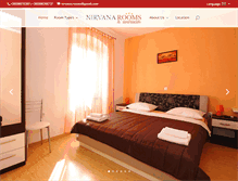 Tablet Screenshot of nirvana-rooms.com